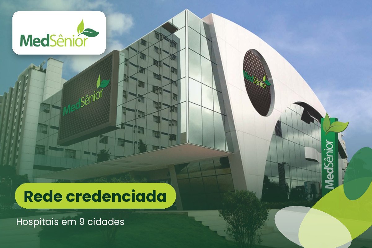 Rede credenciada MedSênior: hospitais que atendem em cada cidade