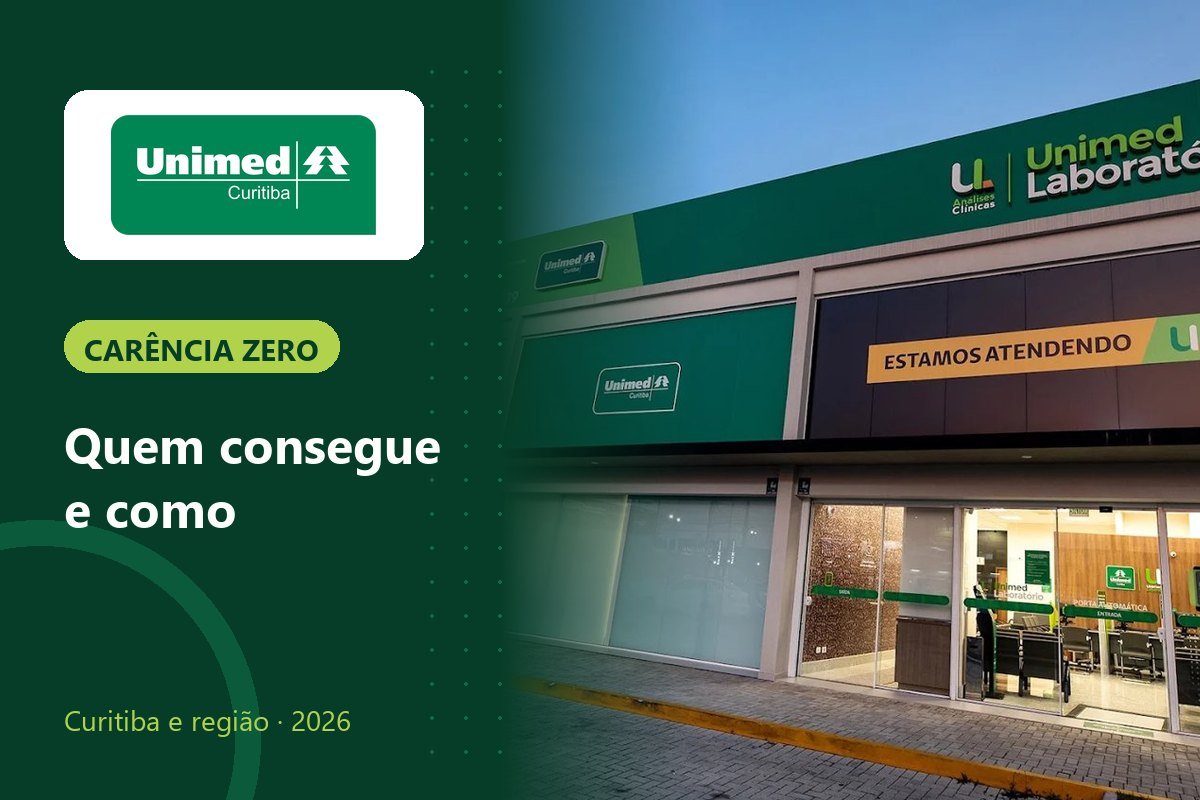 Unimed Curitiba com carência zero: quem consegue e como