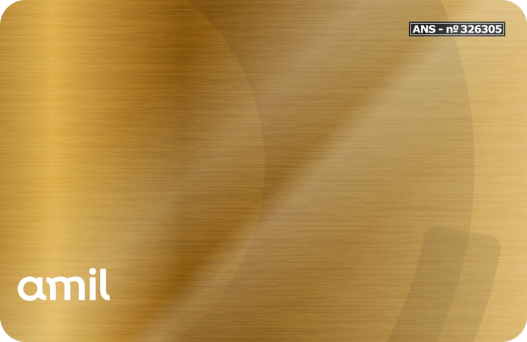 Cartão Amil Ouro