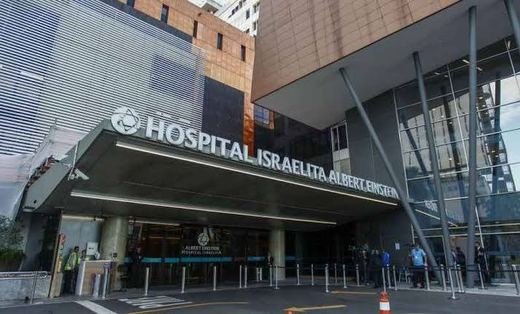 Hospital Albert Einstein, em São Paulo