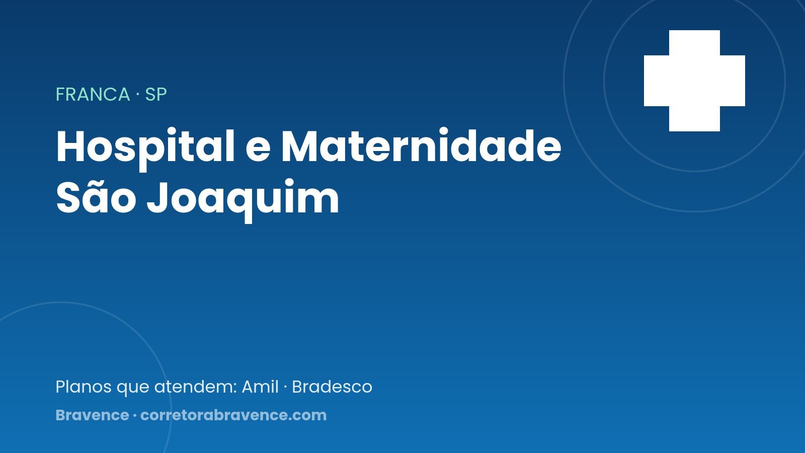 Hospital e Maternidade São Joaquim — Franca