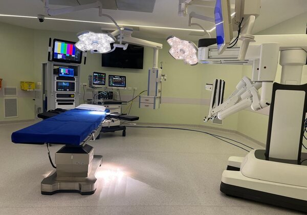 Hospital Nossa Senhora das Graças: Sala cirúrgica tecnológica