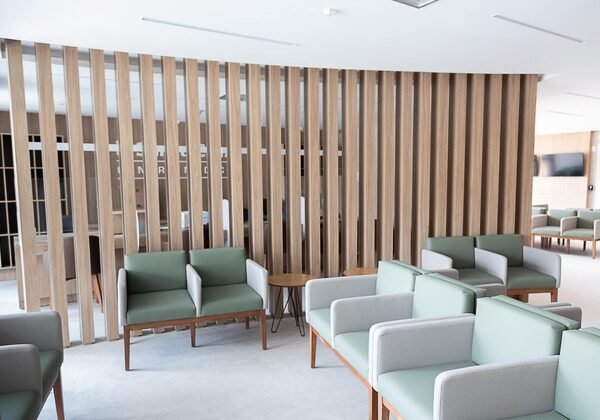 Hospital Santa Cruz: Recepção do CEMED (centro médico)