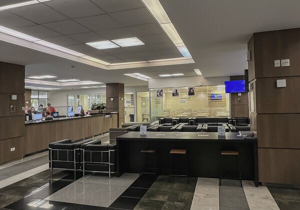Hospital São Marcelino Champagnat: Área de atendimento